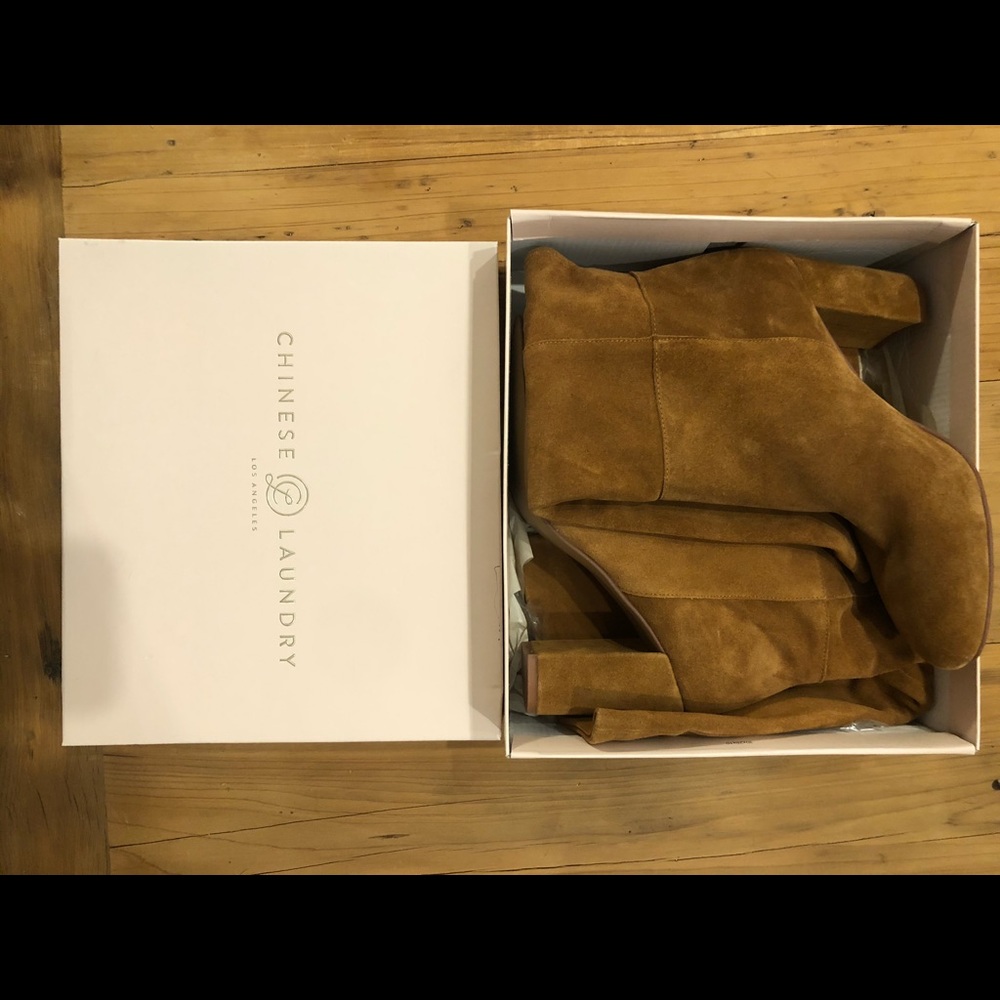 Chinese laundry heel boots